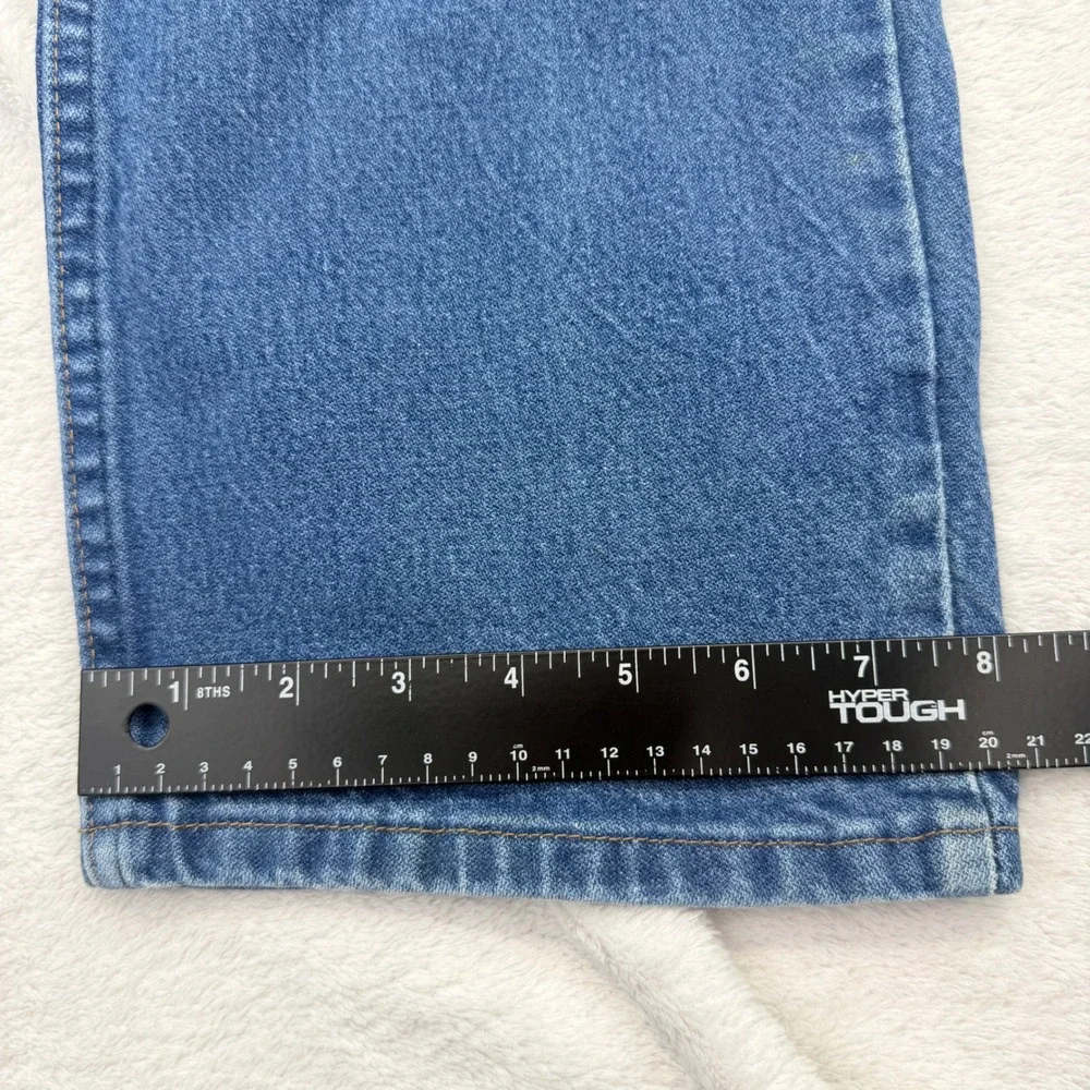 Wrangler Jeans Mens 34x36 Blue Cowboy Cut Slim Fit Straight Leg Denim Rodeo